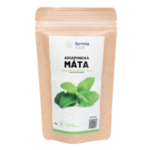 Aquaponická máta lyofilizovaná