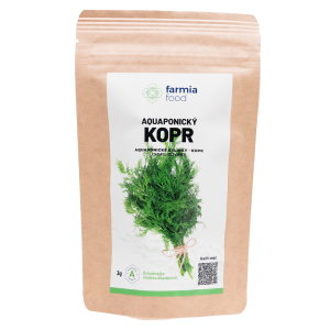 Aquaponický kopr lyofilizovaný