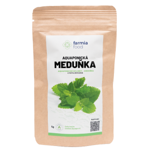 Aquaponická meduňka lyofilizovaná