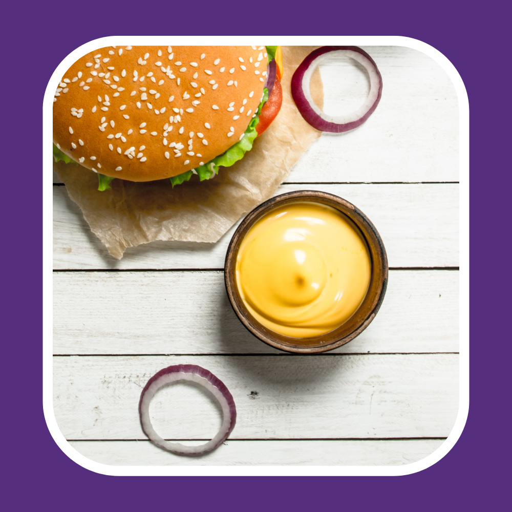 Corn fish Burger - lehce pikantní omáčka